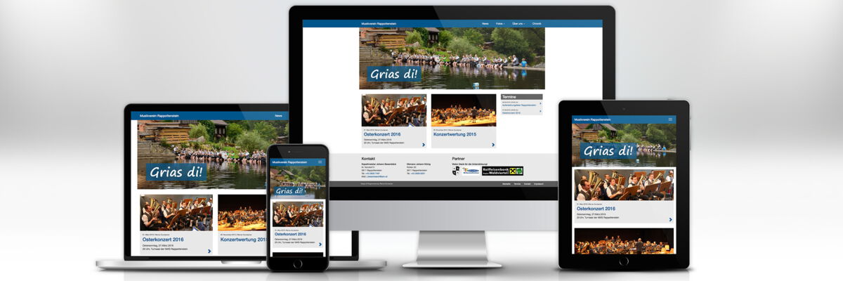 die neue full-responsive Website