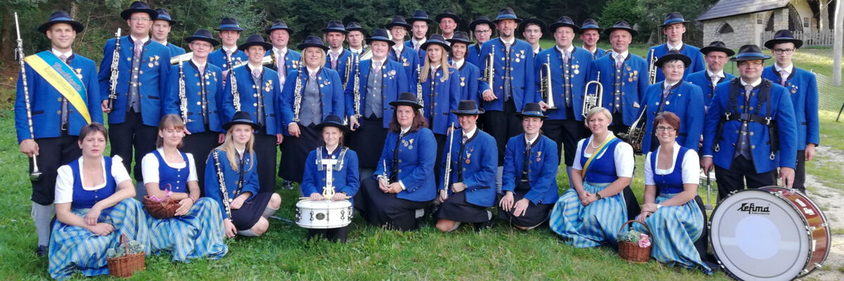 Gruppenfoto Musikverein Rappottenstein